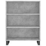 Highboard Concrete Grey 69.5x32.5x180 cm Engineered Wood 3189601