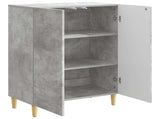 Sideboard Concrete Grey 66 x 34.5 x 90 cm Engineered Wood 894588