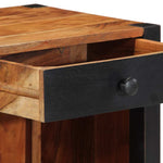 Bedside Cabinet Brown 40 x 35 x 50 cm Solid acacia wood 4019634