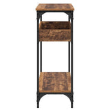 Console Table Old wood 100 x 29 x 75 cm Engineered wood 883522