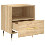 Bedside Cabinets 2 pcs Sonoma Oak 40x35x47.5 cm Engineered Wood 827395