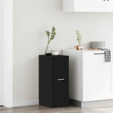 Apothecary Cabinet Black oak 40 x 41 x 77.5 cm Engineered wood 869022