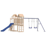 ZNTS Outdoor Playset Solid Wood Pine 3155897