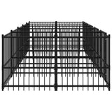 Outdoor Dog Kennel Steel 9.38 m 3124582