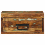 ZNTS Wall-mounted Bedside Cabinets 2 pcs Solid Wood Reclaimed 4017456