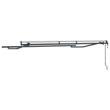 Awning Frame Retractable Anthracite 3.5 x 2 m Metal 42002554