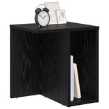 End Table 2 pcs Black Oak 37 x 32 x 40 cm Engineered Wood 891083