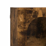 Hanging Cabinet Smoked Oak 60 x 20 x 40 cm Engineered Wood 891379