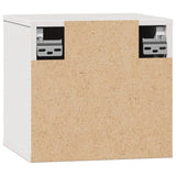 Wall Cabinets 2 pcs White 31.5x30x30 cm Solid Wood Pine 818358