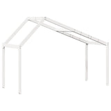 Kids' Bed Roof White 213x95.5x144.5 cm Solid Wood Pine 846935
