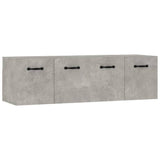 Wall Cabinets 2 pcs Concrete Grey 80x35x36.5 cm Engineered Wood 3115655