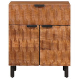 Bedside Cabinet Brown 50 x 33 x 60 cm Solid Mango Wood 4017911