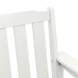 Garden Dining Chair 4 pcs White 65.5 x 55.5 x 88cm Plastic 3335795