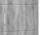 Bathroom Cabinet Set TULUM Grey Sonoma 37 x 31.5 x 203 cm 880357