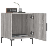 Bedside Cabinets 2 pcs Grey Sonoma 40x40x50 cm Engineered Wood 827577