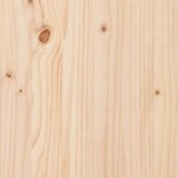 Bed Frame without Mattress Solid Wood 140x200 cm 814754