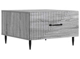 Coffee Table Grey Sonoma 49 x 50 x 40 cm Engineered Wood 894971