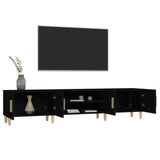 TV Cabinet Black 180x31.5x40 cm Engineered Wood 816257
