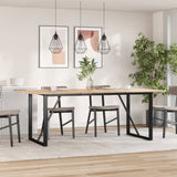 Dining Table Legs O-Frame 180x80x73 cm Steel 357889