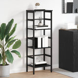 Bookshelf Black Oak 40 x 29.5 x 115 cm Engineered Wood 883904