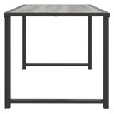 Garden Table Anthracite 55x40x37 cm Steel 355821