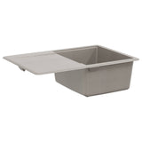 Sink Grey 670 x 460 mm 80% Quartz and 20% Resin 42028409
