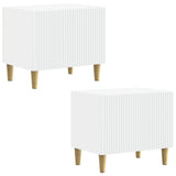 TV Cabinet White Engineered Wood 896675