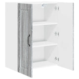 Wall Cabinet PORTO Grey Sonoma 60 x 31 x 80 cm Engineered Wood 885401
