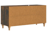 TV Cabinet Smoked Oak 89 x 34.5 x 60 cm Engineered Wood 894200