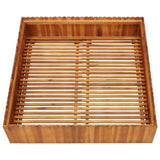 Garden Raised Bed 100x100x25 cm Solid Acacia Wood 45922