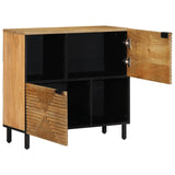 Sideboard Brown 80x33x75 cm Solid Wood Mango 4017747