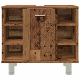Bathroom Cabinet Old Wood 60x32x53.5 cm Engineered Wood 856144