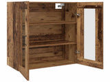 Wall Mounted Cabinets 2 pcs Old wood 69.5 x 34 x 90 cm 3394536