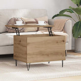 Coffee Table Artisan Oak 60 x 44.5 x 45 cm Engineered Wood 882670