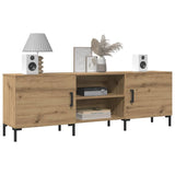 TV Cabinet Artisan Oak 150x30x50 cm Engineered Wood 857329