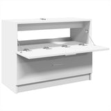 Sink Cabinet White 78x37x59 cm Engineered Wood 848115