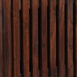 Highboard Brown 40x34x110 cm Solid Wood Mango 377581