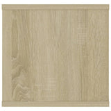 Wall Shelf Sonoma Oak 102x30x29 cm Engineered Wood 806259