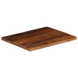 Table Top 60x50x3.8 cm Rectangular Solid Wood Reclaimed 371251