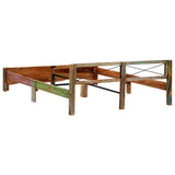 Bed Frame without Mattress Solid Reclaimed Wood 180x200 cm Super King 247668