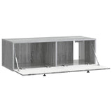 Wall-Mounted TV Cabinet 98 x 41 x 30 cm Grey Sonoma 899211