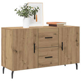 Sideboard Artisian Oak 100x36x60 cm Engineered Wood 857323