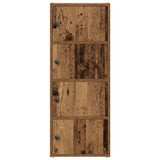 Bookcase Old Wood 40x24x102 cm Engineered Wood 860380