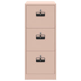 File Cabinet Pink 44 x 50 x 106.5 cm Cold-Rolled Steel 891599