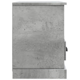 TV Cabinet Concrete Grey 80x35x50 cm Engineered Wood 816284