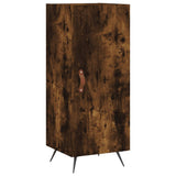 Highboard Smoked Oak 34.5x34x180 cm Engineered Wood 3200110