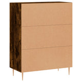 Sideboard Smoked Oak 69.5x34x90 cm Engineered Wood 830185