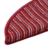 Self-adhesive Stair Mats 15 pcs Red 56 x 17 x 3 cm 42011441