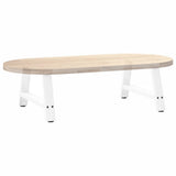 Coffee Table Legs A-Shaped 2 pcs White 60x cm Steel 4012821