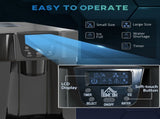 Ice Maker Machine and Water Dispenser, Counter Top Ice Maker for Home with 3L Tank, Adjustable T3398P330464